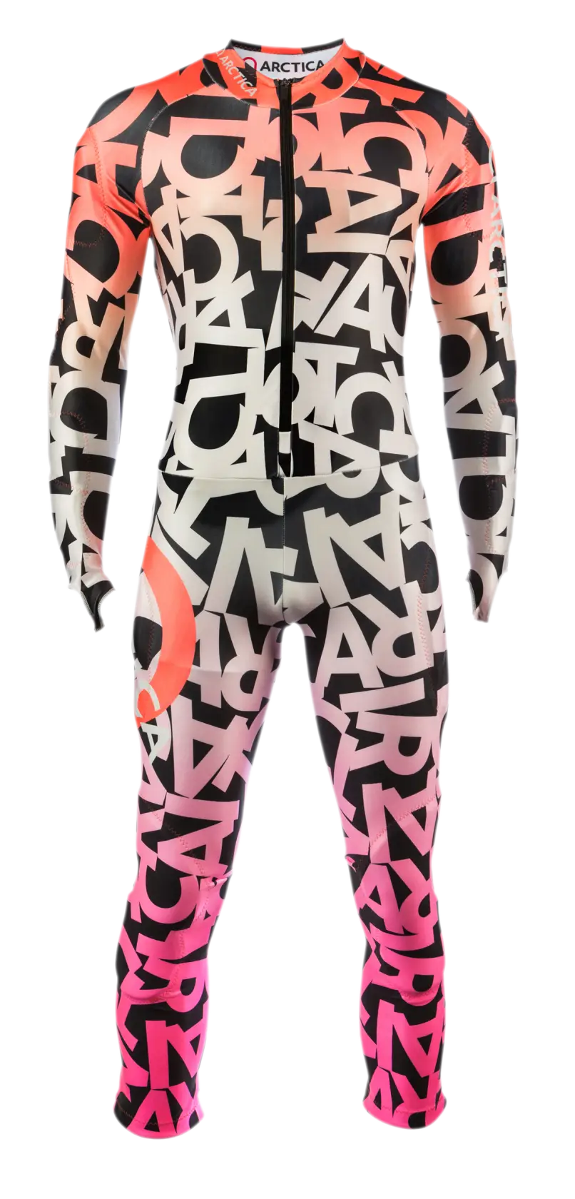 Patterned Ski Suit for Winter Sports