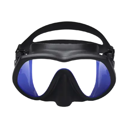 Black Diving Mask for Underwater Sports