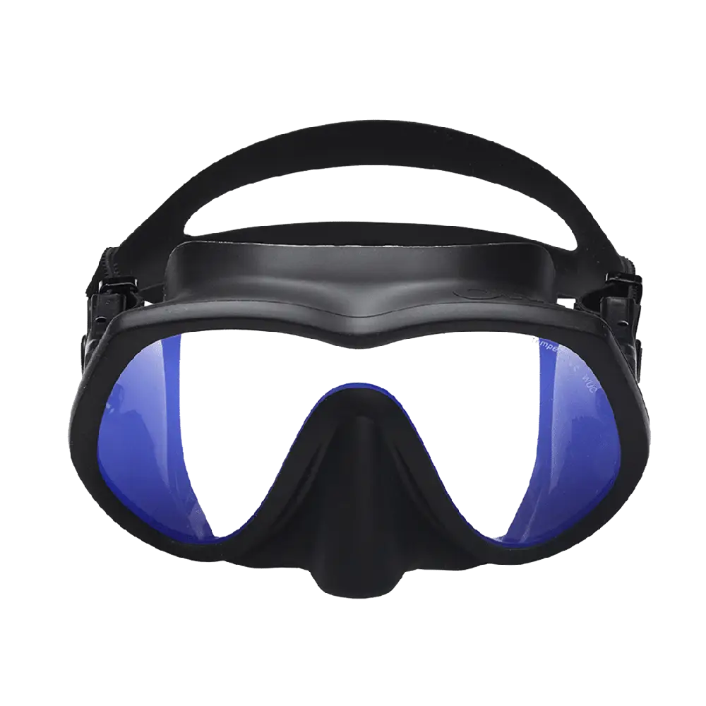 Black Diving Mask for Underwater Sports