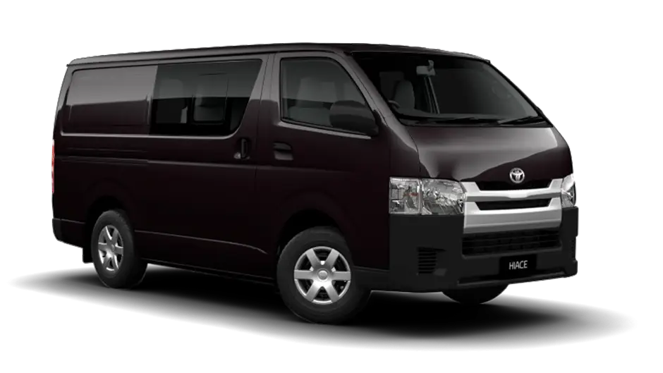 Black Minivan Vehicle Image