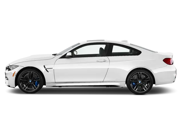 White Sports Car Design Side View