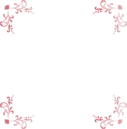 Decorative Pink Floral Frame Design