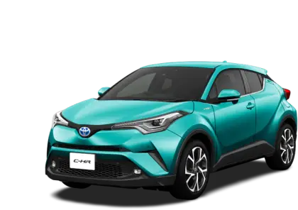 Turquoise Toyota CH-R Compact SUV