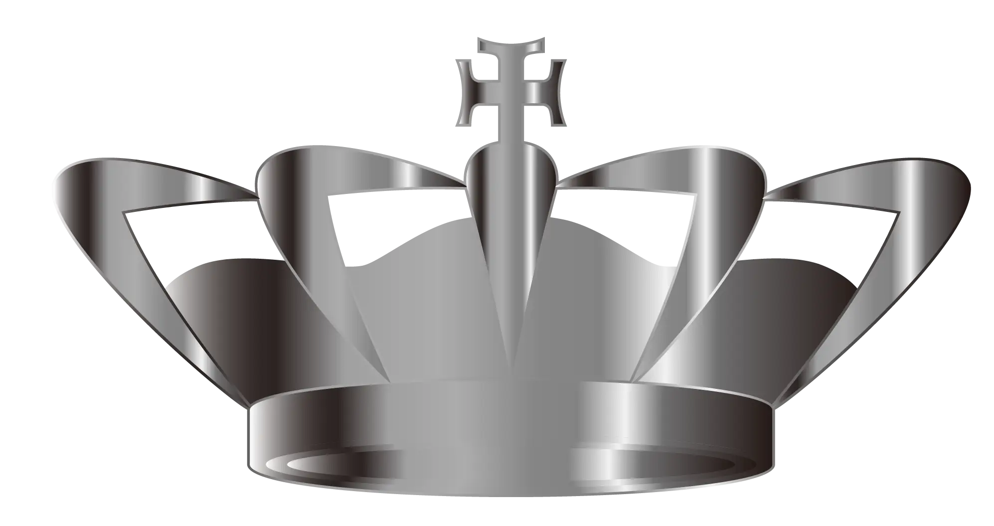 Elegant Silver Crown for Royalty
