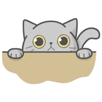 Cute Cartoon Cat