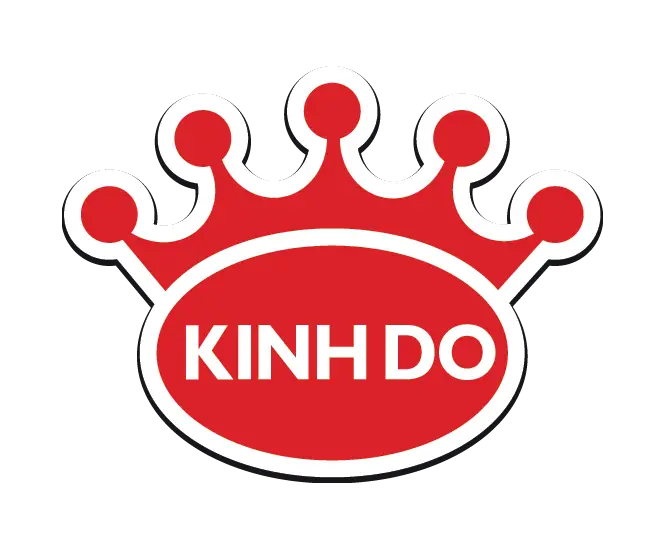 Kinh Do Logo with Red Crown Design