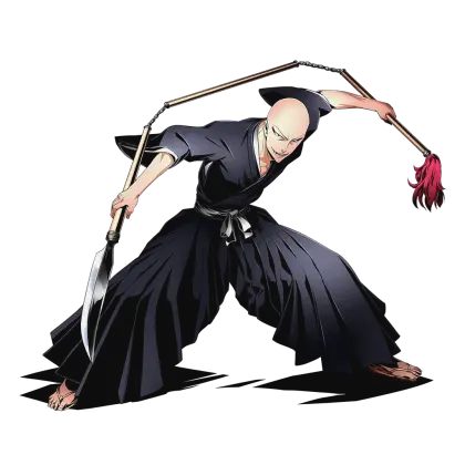 Anime Character with Weapon