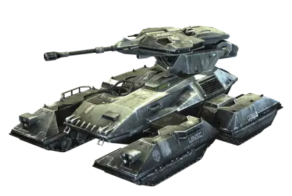 Futuristic Armored Tank Design