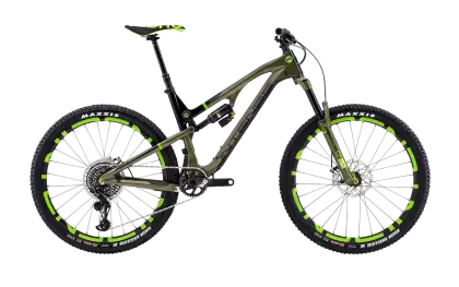 Green Mountain Bike for Off-Road Adventures