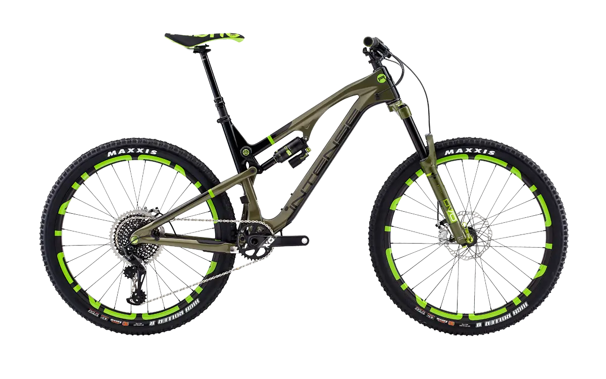 Green Mountain Bike for Off-Road Adventures