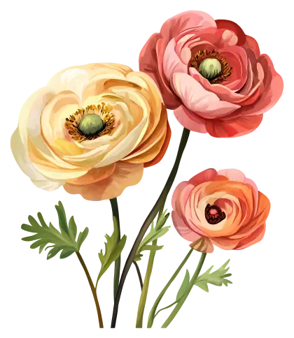 Colorful Flowers in Bloom