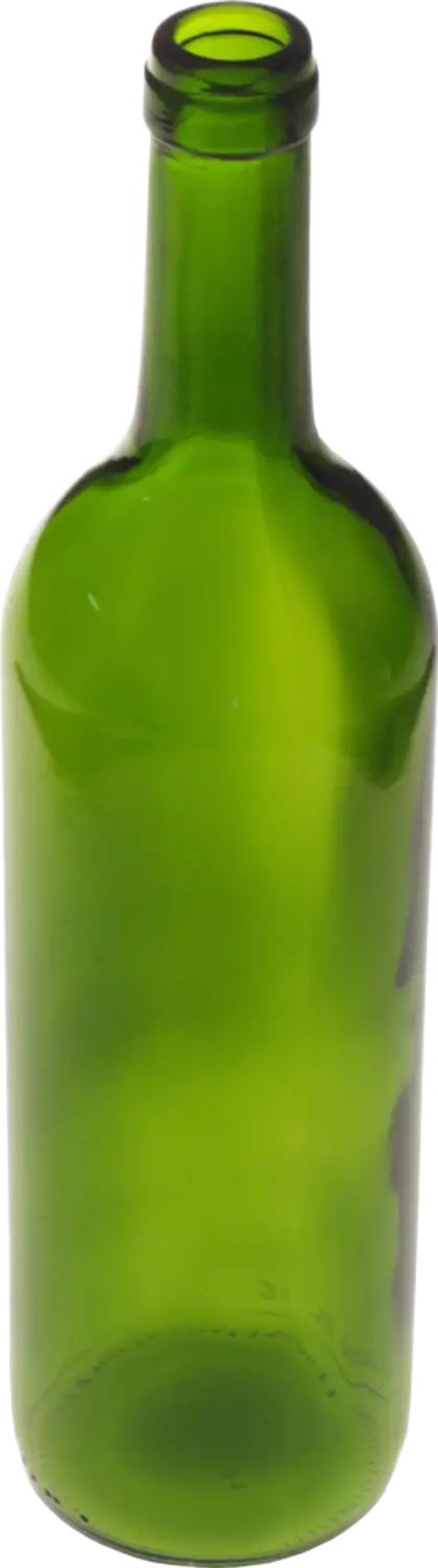 Reusable Green Glass Bottle