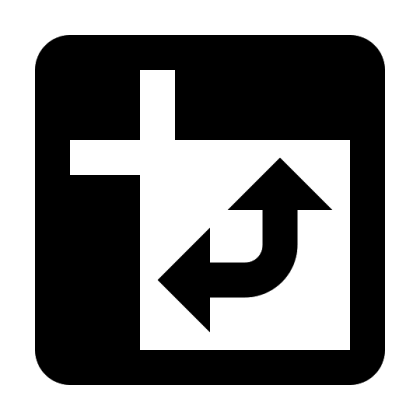 Bidirectional Arrows in Square Symbol