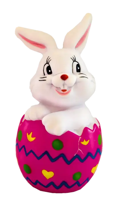 Cute Easter Bunny in Egg