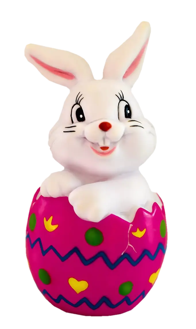 Cute Easter Bunny in Egg