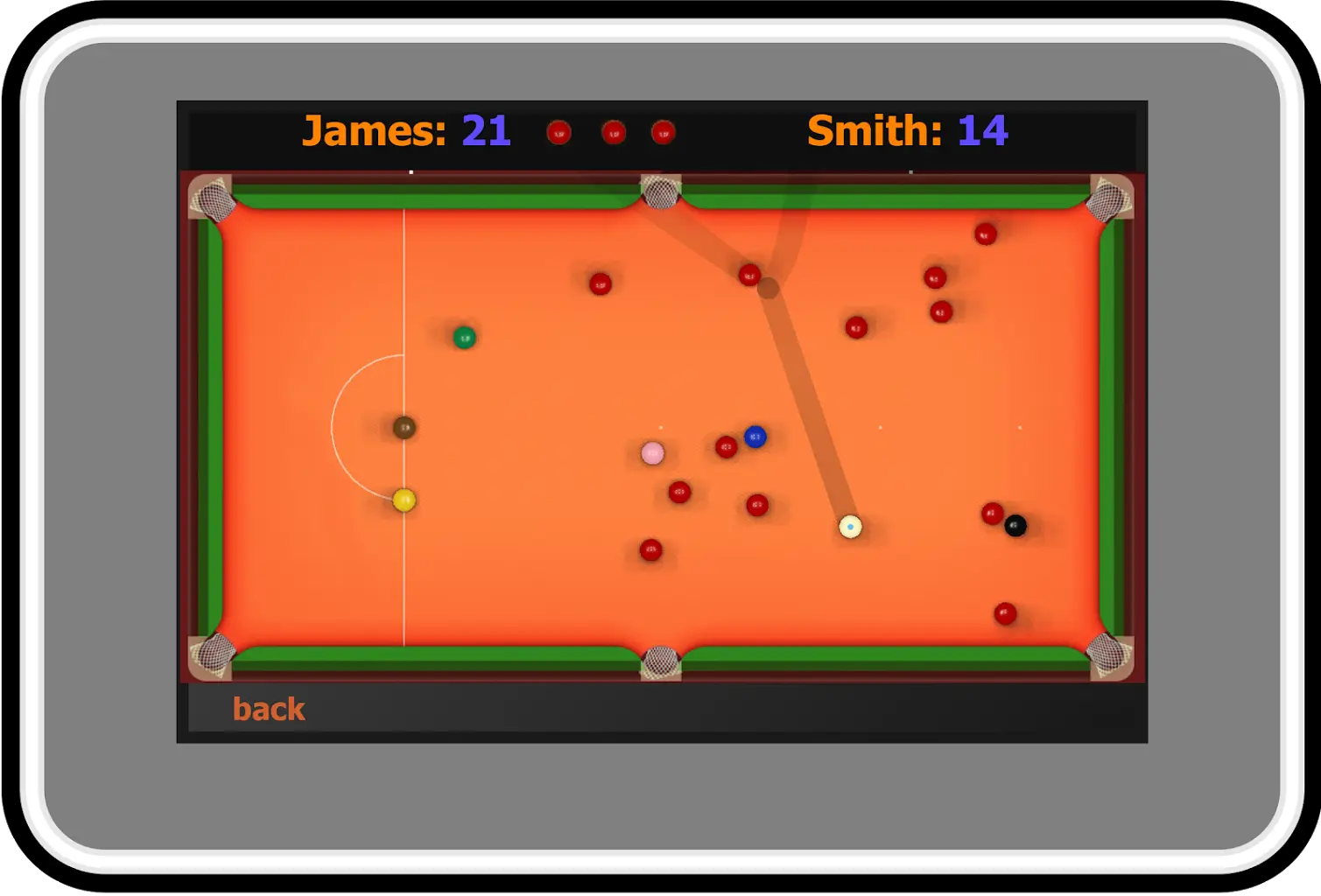 Pool Table Game