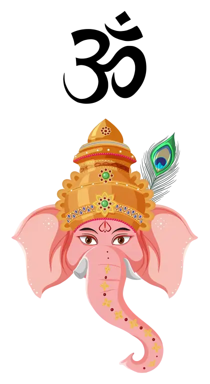 Ganesha Cartoon Illustration