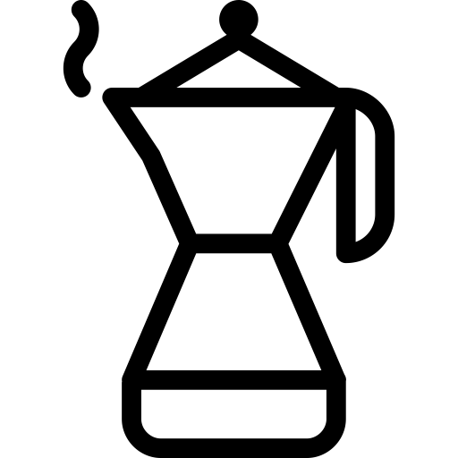 Minimalist Coffee Maker Icon