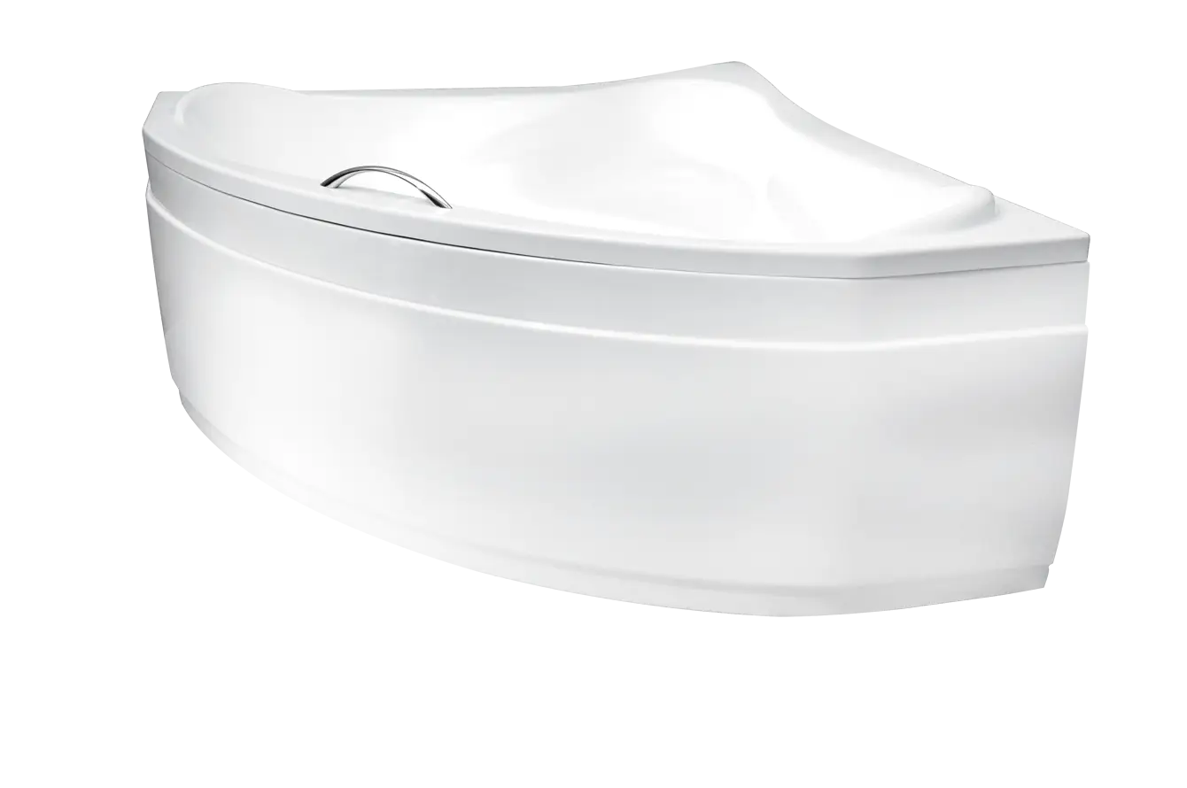 Modern White Bathtub for Home Bathrooms