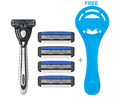 Razor Set with Blades for Grooming