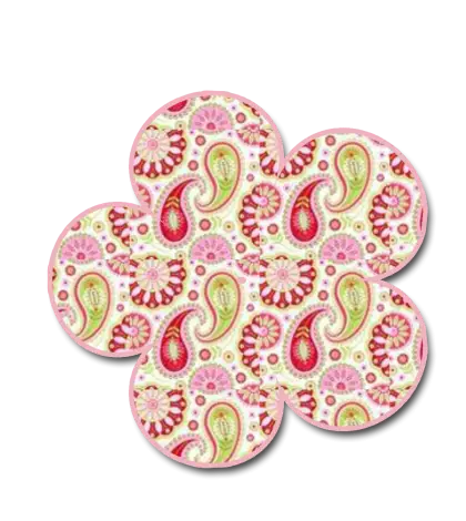 Colorful Floral Paisley Pattern Design