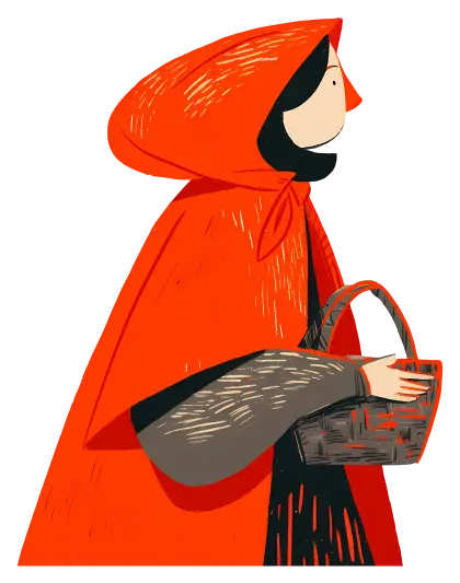 Little Red Riding Hood Illustration