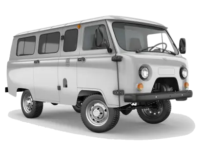 Classic White Van