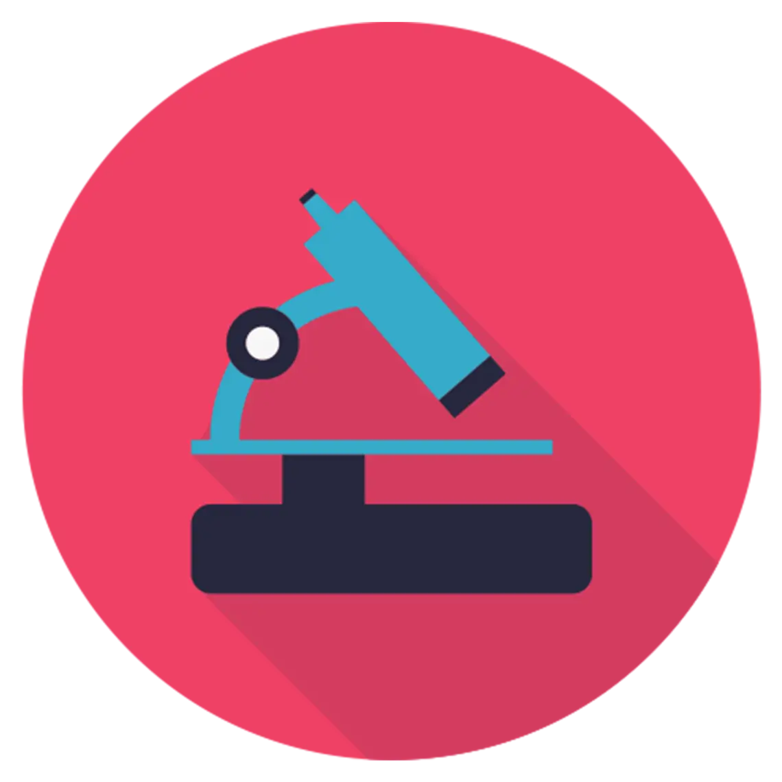Colorful Microscope Icon
