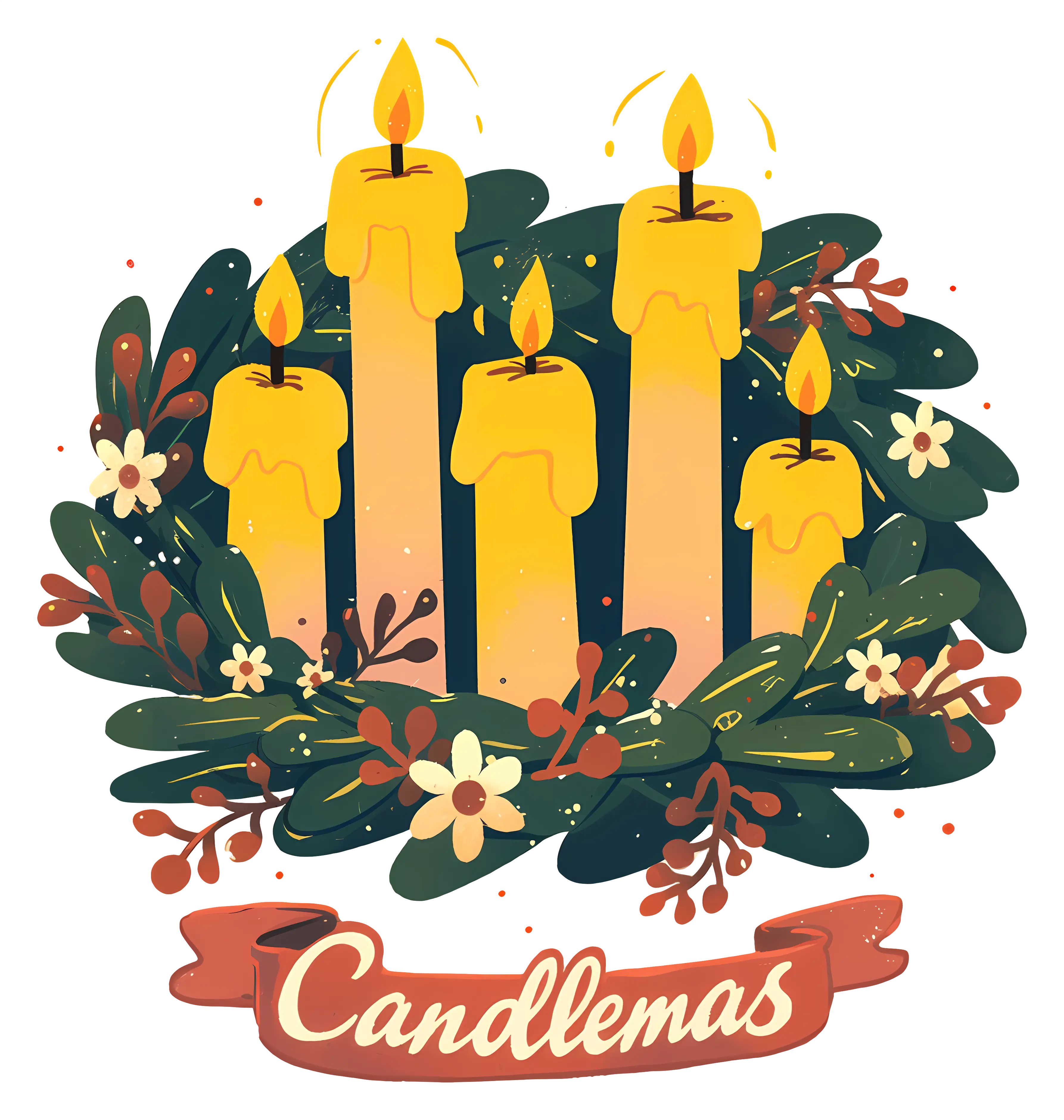 Candlemas Celebration with Candles