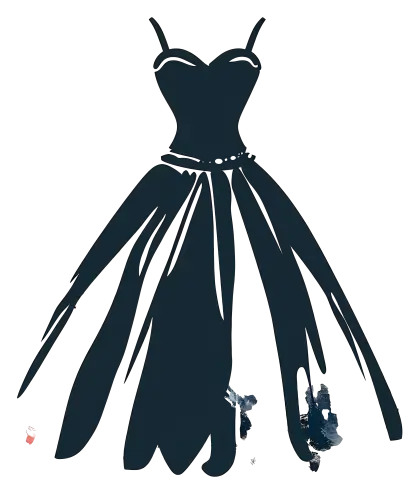 Elegant Black Dress Silhouette