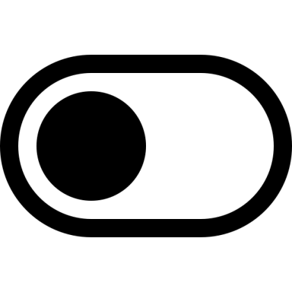 Minimalist Toggle Switch Icon