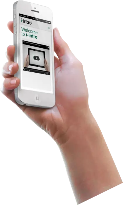 Hand Holding Smartphone