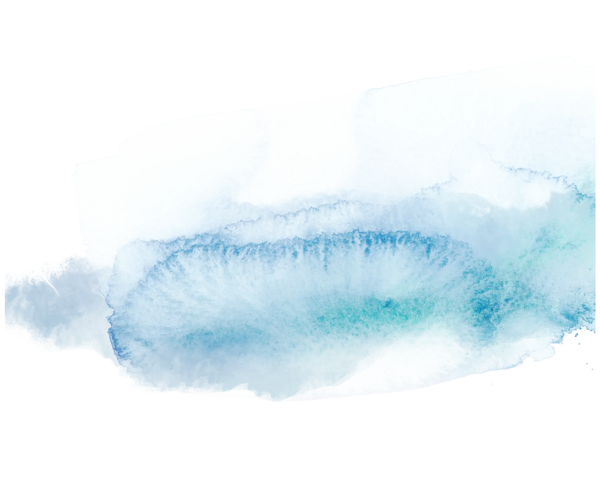 Abstract Blue Watercolor Art