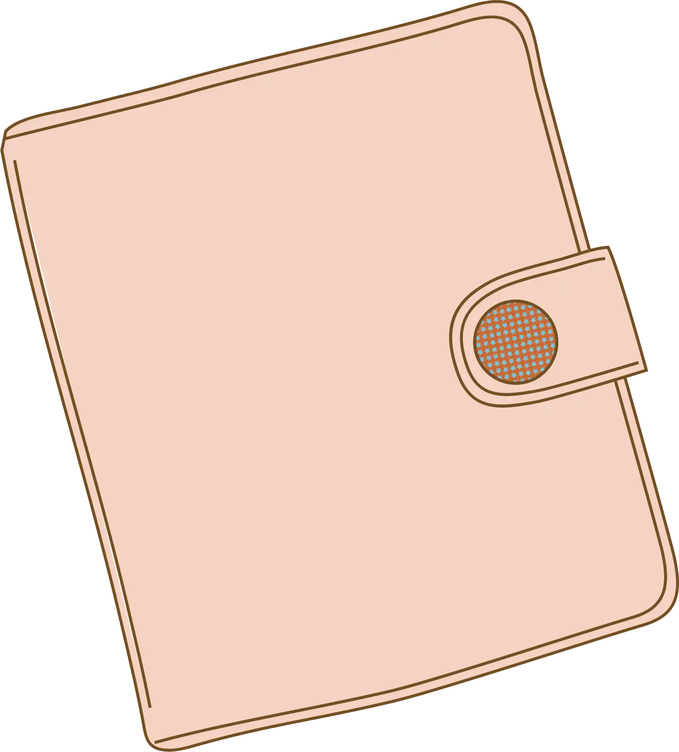 Beige Wallet Accessory