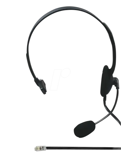 Headset with Adjustable Microphone