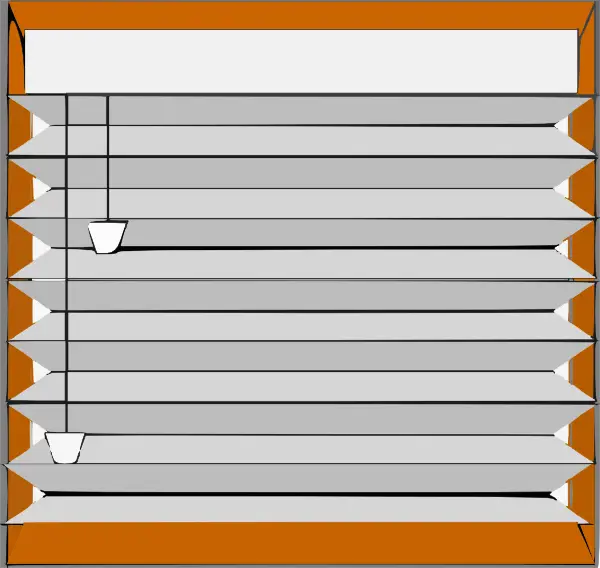 Window Blinds Illustration