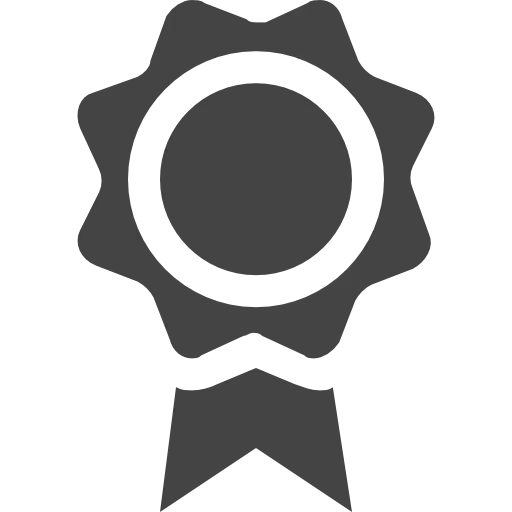 Award Badge Icon for Recognition of Achievement