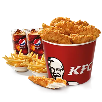 Delicious KFC Chicken Meal Combo