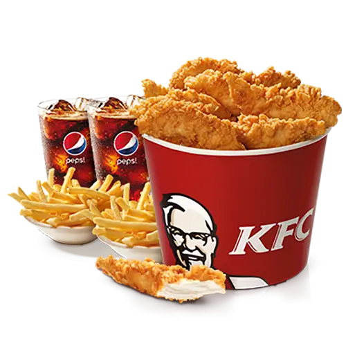 Delicious KFC Chicken Meal Combo