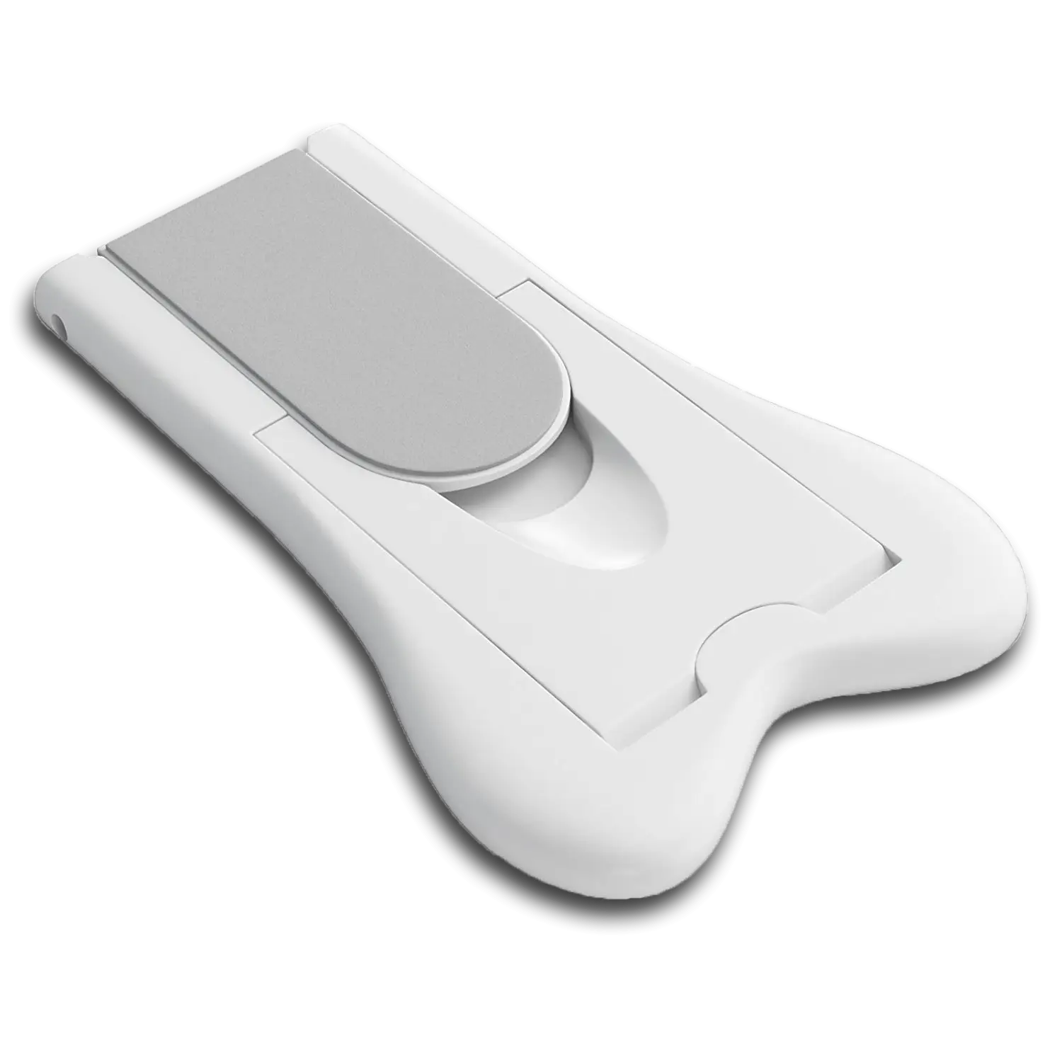 White Card Holder with Clip