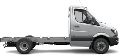 White Truck Chassis for Industrial Use