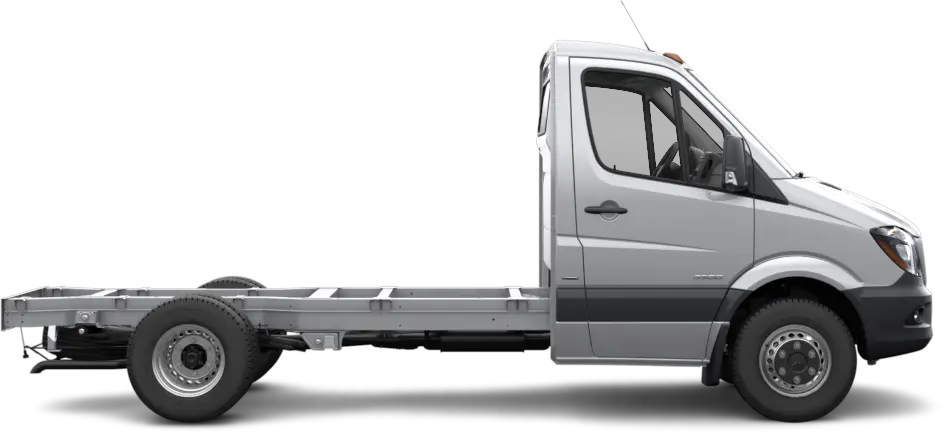White Truck Chassis for Industrial Use