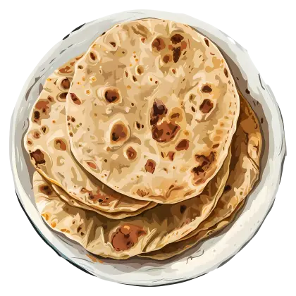 Flatbreads in a Plate