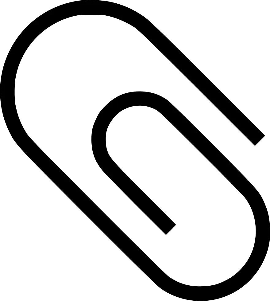 Paperclip Icon for Office Use