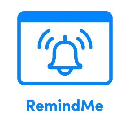 Reminder Icon with Bell