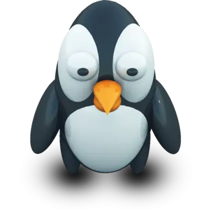 Adorable Cartoon Penguin