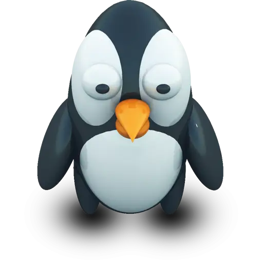 Adorable Cartoon Penguin