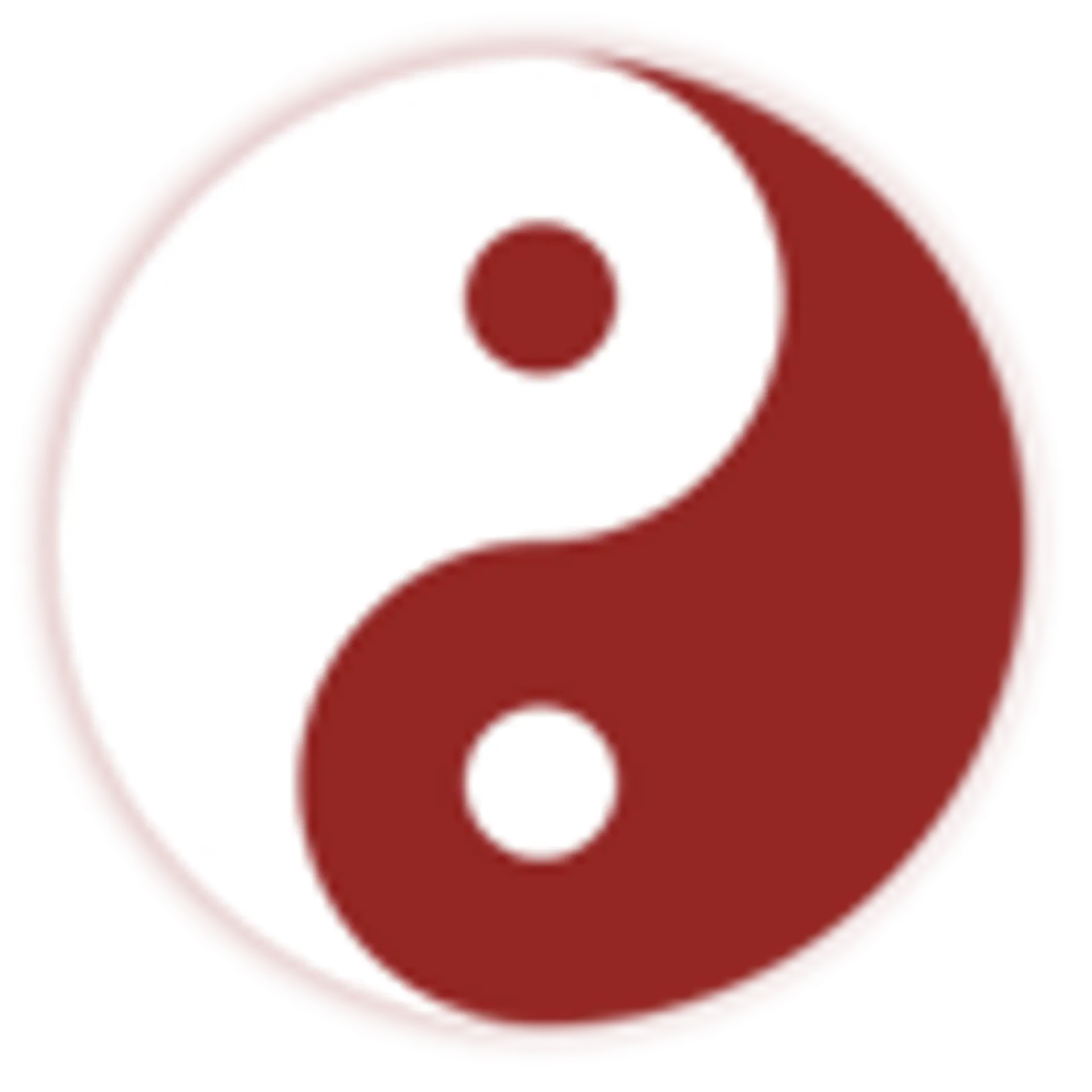 Yin-Yang Symbol Representing Balance and Harmony