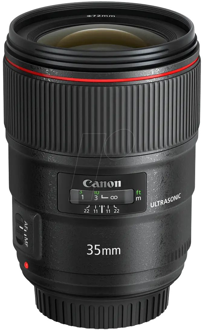 Canon Ultrasonic Lens Illustration