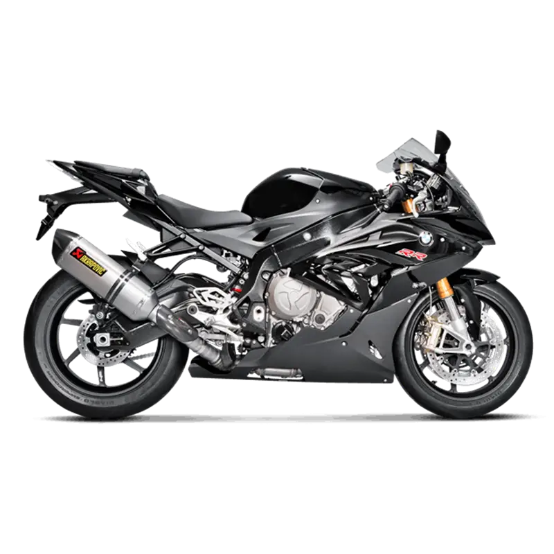Black Sports Motorcycle